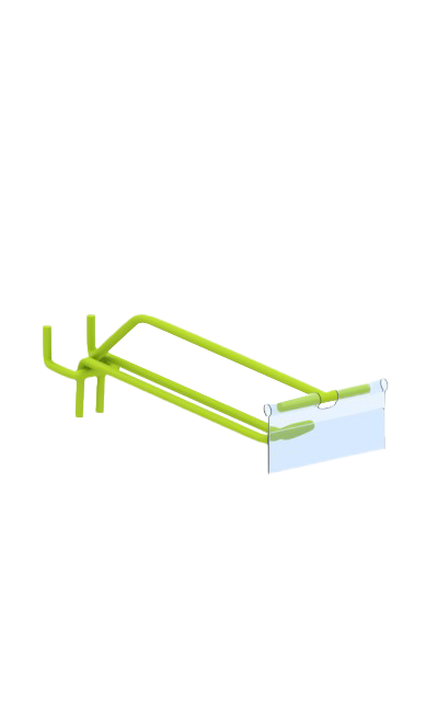 Product and price hanger for display stand